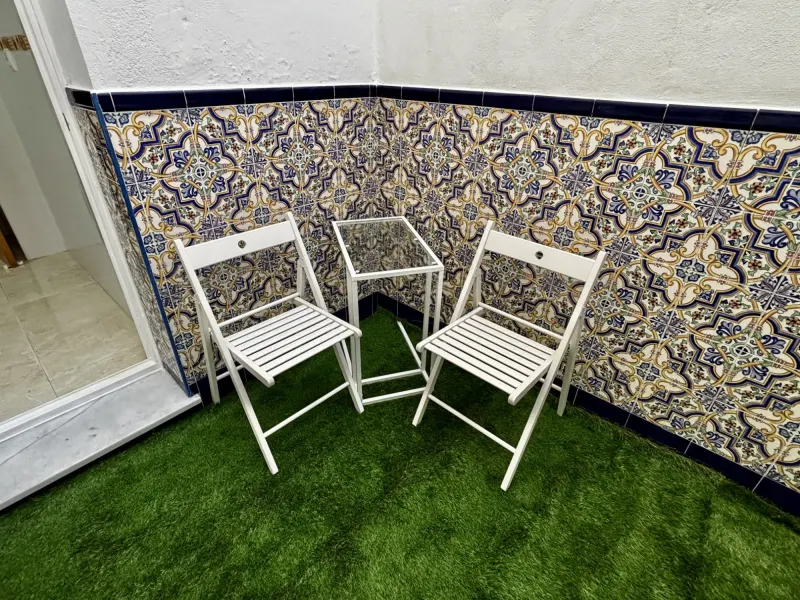 Patio andaluz del Apartamento Maremia